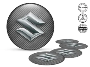 Suzuki Édition Autocollants Silicone Emblèmes Bombés 